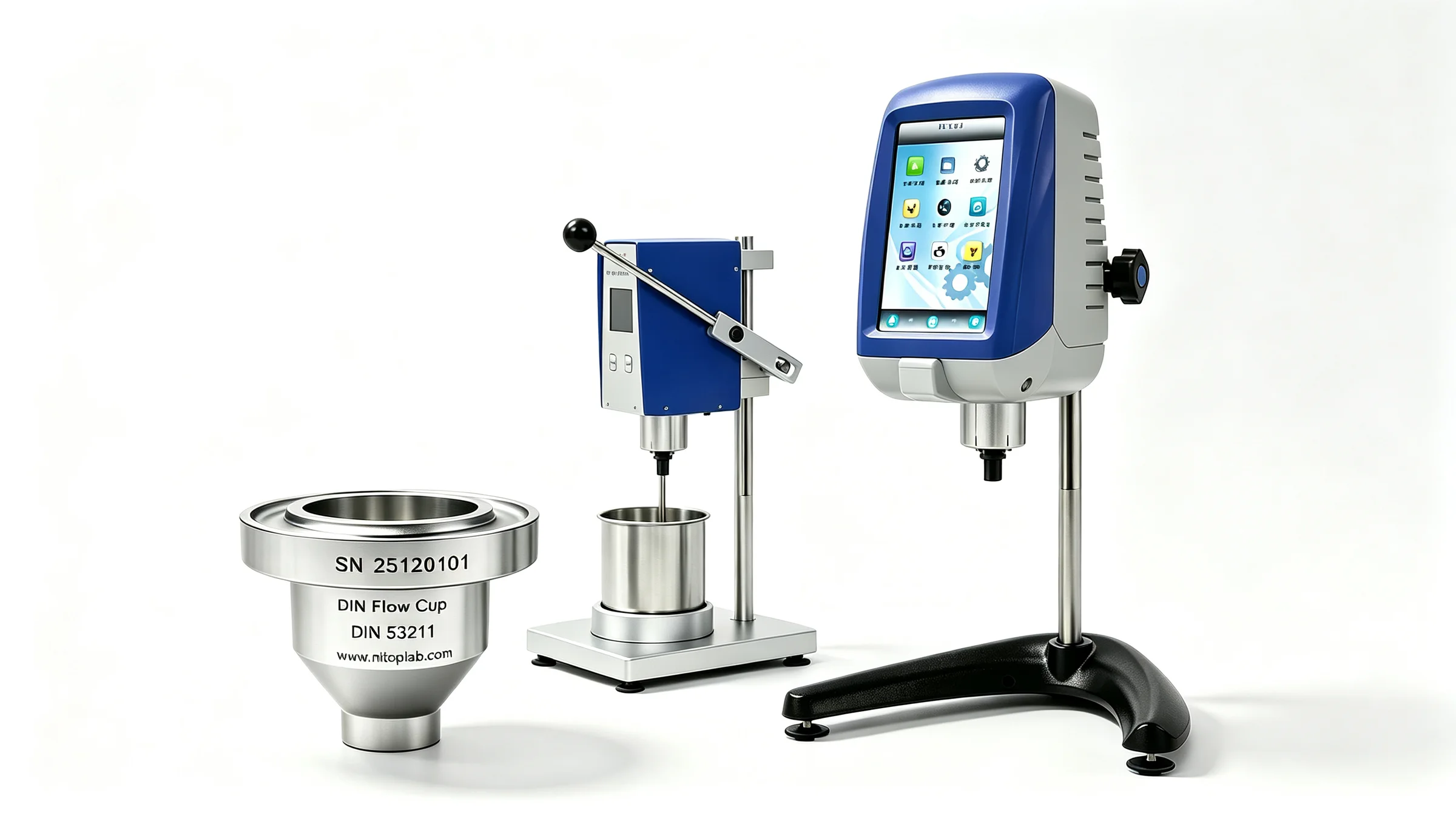 From flow cups to viscometers
